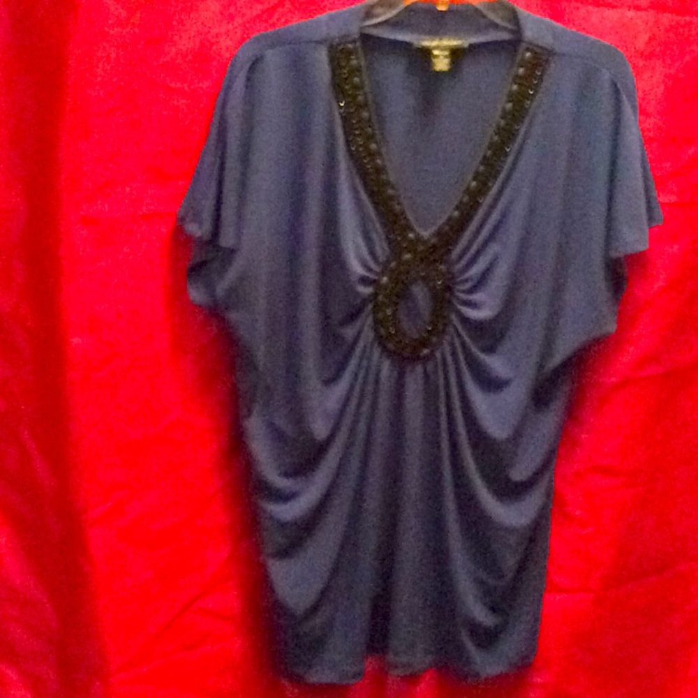 Blue Top Woman Made In Indonesia